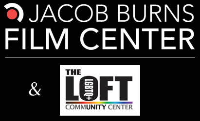 jacob burns film center logo and loft community center logo
